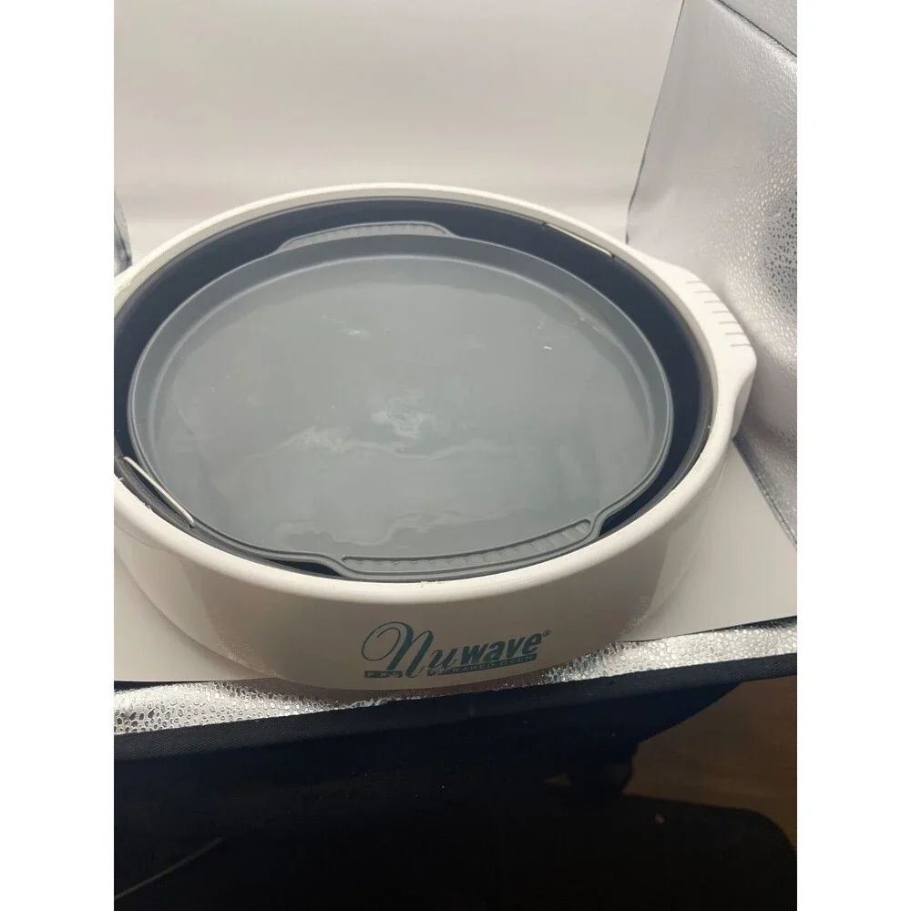 NuWave Pro Infrared Oven 4pc Accessory Set Pan Tray Pizza Silicone
